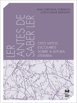 cover image of Ler antes de saber ler